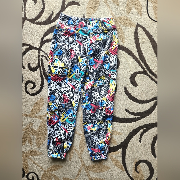 Vintage VIP Colorful Graphic Print Joggers - Picture 10 of 12